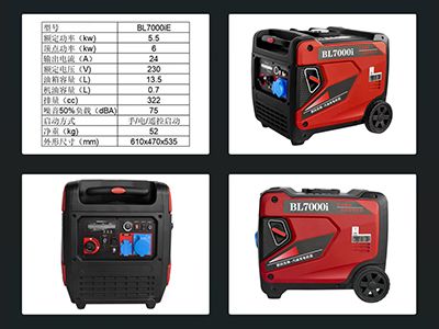 5KW Variable Frequency Gasoline Generator